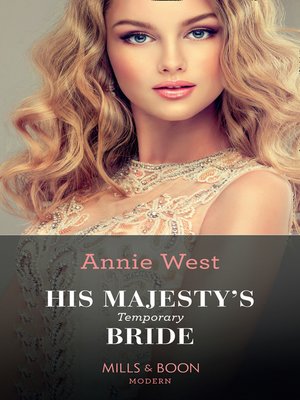 cover image of His Majesty's Temporary Bride